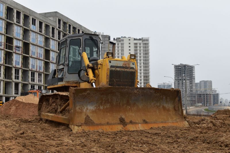 Bulldozer Site Clearing