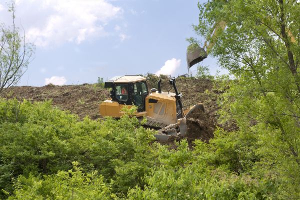 Bulldozer Vegetation Removal